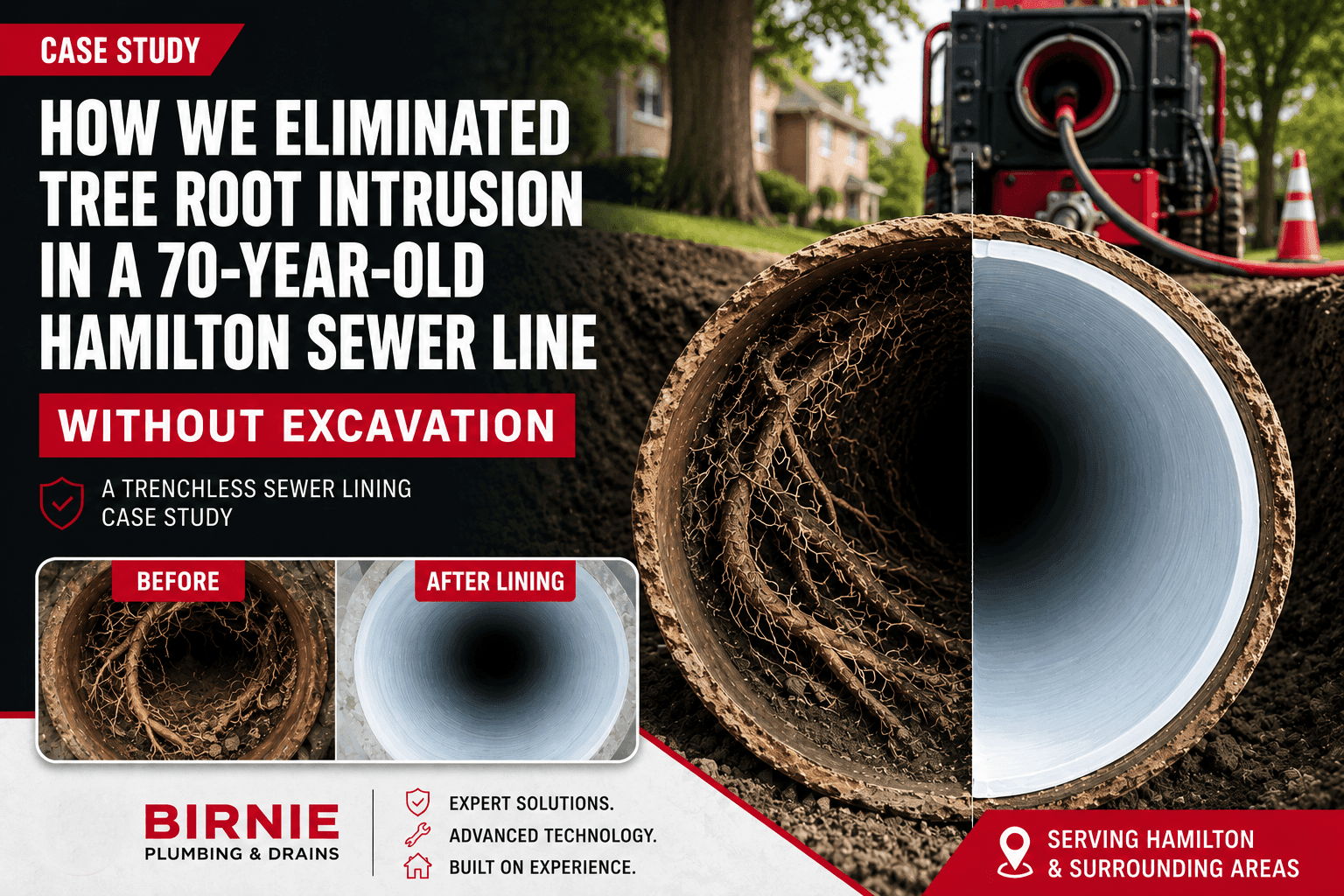 Eliminating Tree Roots Without Excavation