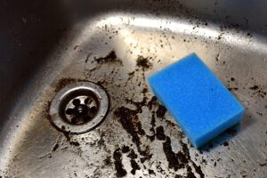 Black sludge in Hamilton home