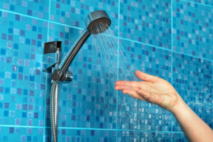 Hot water